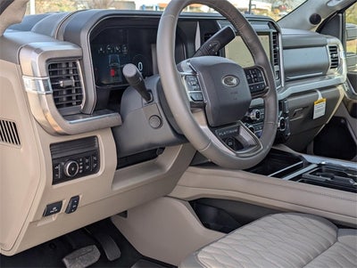 2026 Ford F-250SD Platinum Lifted Wheels Tires Black out package