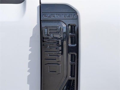 2026 Ford F-250SD Platinum Lifted Wheels Tires Black out package